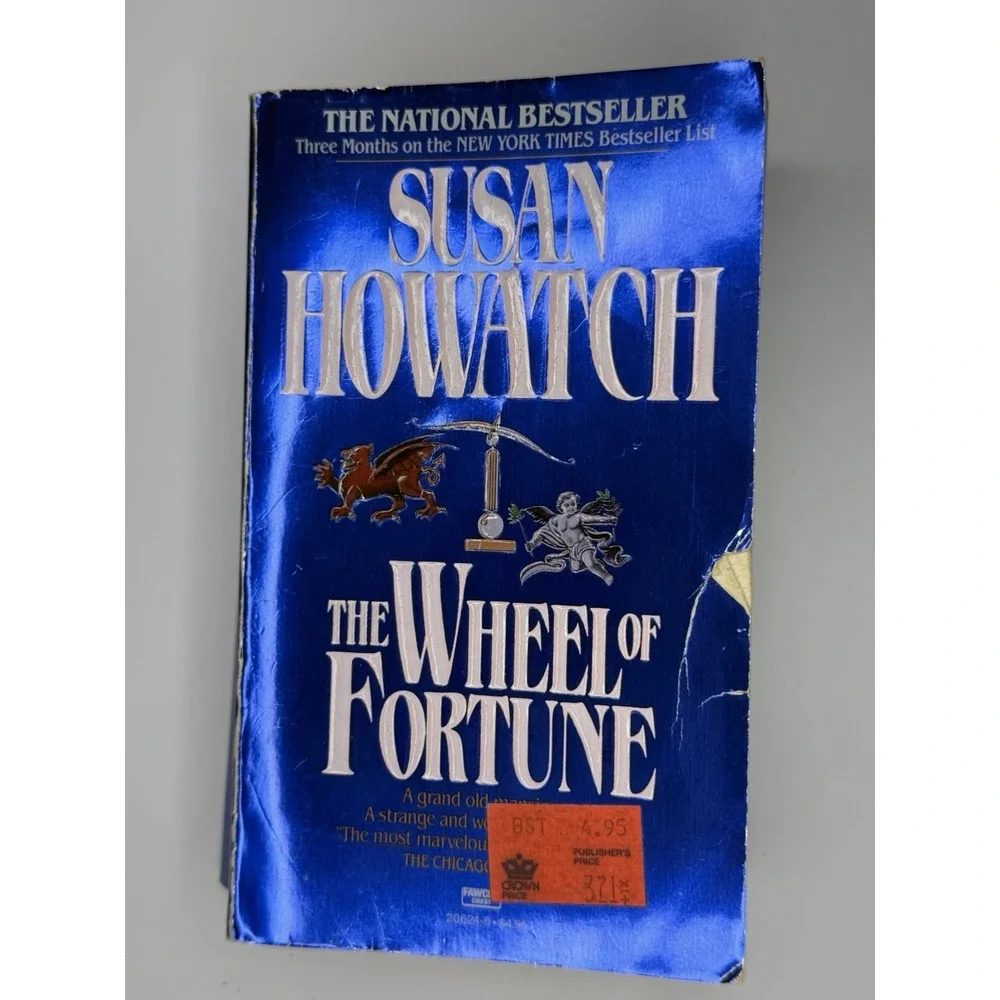 Susan Howatch The Wheel of Fortune Paperback Ballantine Books Fiction Vintage 1…